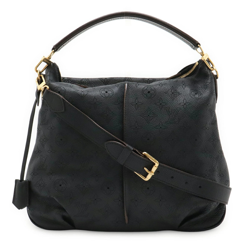 LOUIS VUITTON Mahina Selene 2way Shoulder Bag Noir Black Pouch